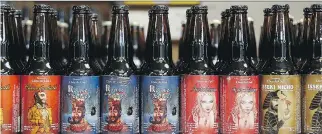  ??  JULIE OLIVER/OTTAWA CITIZEN ?? If large grocery chains are allowed to sell beer, it could boost craft brewers, but if small breweries have to compete with large ones for shelf space it would have no benefit, lobby group says.