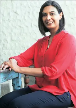  ?? PICTURE: LEON LESTRADE ?? Jaisheila Rajput has gone from chemist to sustainabi­lity strategist.