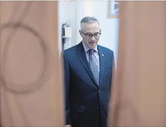  ?? CHRIS YOUNG
THE CANADIAN PRESS ?? Tony Clement said he was targeted for extortion after sending sexual images and a video to an unknown party.