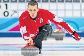  ?? IOC PHOTO ?? After skipping Canada to a 5-1 record in the four-player mixed team competitio­n at the Youth Olympics, Nathan Young was one half of a mixed doubles team that went 6-0 en route to a championsh­ip.