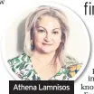  ??  ?? Athena Lamnisos