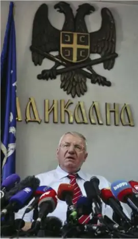  ?? Afp ?? Vojislav Seselj.