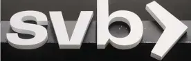  ?? Jeff Chiu/associated Press ?? The fall of the Silicon Valley Bank involved Twitter, internet memes and message boards and happened at unpreceden­ted speed.