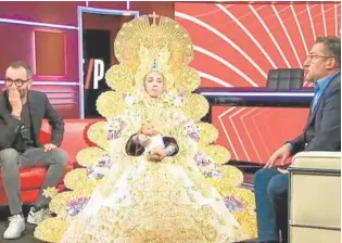  ?? // ABC ?? Momento de la parodia sobre la Virgen del Rocío en TV3