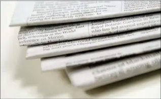  ??  ?? Local newspapers have a connection to local people that runs very deep.