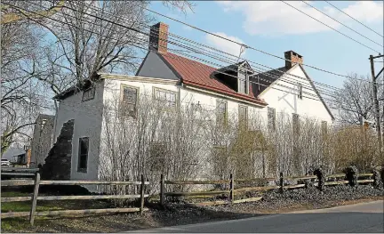  ?? FILE PHOTOS ?? During the mid-1800s, Abolition Hall was a roughly 200-capacity venue for meetings of the Montgomery County Anti-Slavery Society, a group George Corson helped establish.