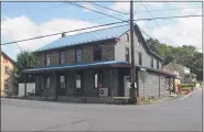  ?? SUSAN E. MIERS SMITH — MEDIANEWS GROUP ?? The former Dryville Hotel at 110Lyons Road in Rockland Township will be reopening in 2021as Liberty at Dryville restaurant and bar.