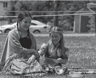  ?? LOGAN MACLEAN • THE GUARDIAN ?? The Mi'kmaq Heritage Actors troupe features performers from a wide range of ages.