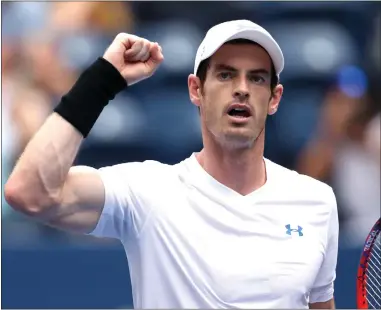  ??  ?? Andy Murray faces Fernando Verdasco in the second round after beating James Duckworth 6-7, 6-3, 7-5, 6-3