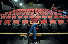  ?? PHOTO: WARWICK SMITH/STUFF ?? Dan Pengelly stepped into the role of creative director for Centrepoin­t Theatre in 2017.