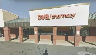  ?? FILE PHOTO/GOOGLE EARTH ?? The soon-to-close CVS store at 605 Frost Ave. in Warrenton.