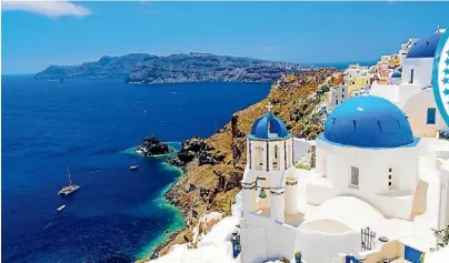  ?? ISTOCK ?? Two million tourists will still visit this Aegean beauty this year.