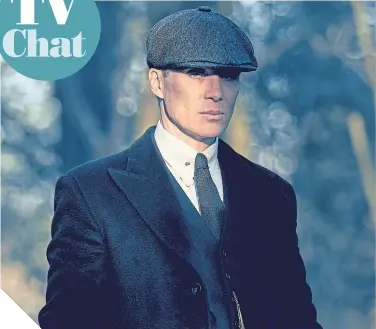  ?? ?? Cillian Murphy returns as Tommy Shelby in the sixth series of Peaky Blinders