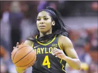  ?? Eric Gay / Associated Press ?? Baylor guard Te’a Cooper during the first half of an NCAA women’s basketball game against Texas on Jan. 31 in Austin, Texas. The Lady Bears are fine with the moniker at the school.