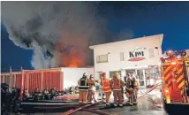  ?? Photo: FAIRFAX NZ ?? Burnt out: More than 300 units were destroyed d‘uring the fire.