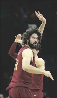  ?? JOSHUA GUNTER/CLEVELAND.COM ?? Center Robin Lopez was traded from the Bucks to the Kings and is expected to be waived according to ESPN’s Adrian Wojnarowsk­i.