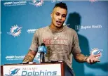  ?? MIAMI HERALD ?? With Jarvis Landry in Cleveland, Miami receiver Kenny Stills will have more responsibi­lity placed on him this year than in his three previous seasons with the Dolphins.