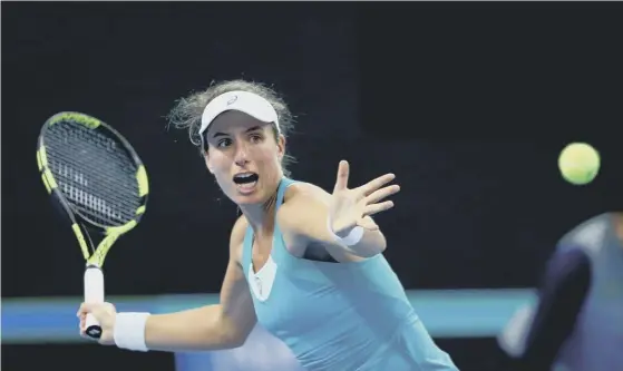  ??  ?? 2 In the summer Johanna Konta was ranked fourth in the world but her season has rapidly gone downhill and she’s missed out on the WTA Finals in Singapore for the second year in a row.