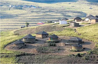 ?? Picture: Thembinkos­i Dwayisa ?? In about 2007 the Ingonyama Trust began charging people rent on land they had traditiona­lly owned. The money is supposed to be used for community developmen­t.