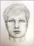  ??  ?? Composite sketch of suspect in road rage shooting.