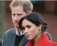  ?? Foto: Aaron Chown, dpa ?? Viele Briten können es kaum erwarten, bis Prinz Harry und Herzogin Meghan Eltern werden.