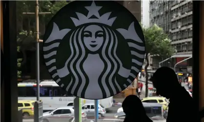  ??  ?? Workers from McDonald’s and Starbucks have been encouraged to walk off their jobs. Photograph: Pilar Olivares/Reuters