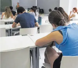  ?? CÓRDOBA ?? Alumnos de ESO, en un centro educativo de Córdoba.