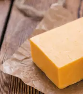  ??  ?? Half the cheddar made in Ireland goes to the UK