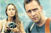  ??  ?? Tom Hiddleston and Brie Larson, left, star in
which was partly filmed in Ninh Binh