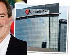  ??  ?? KING PHARMA: Hal Barron is basing himself in California, more than 5,000 miles from GSK HQ in London