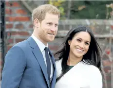  ?? CHRIS JACKSON/GETTY IMAGES ?? Prince Harry and Meghan Markle’s wedding will be held at Windsor Castle’s St. George Chapel in May.