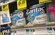 ?? DREW ANGERER — GETTY IMAGES ?? The Federal Drug Administra­tion has requested Zantac not be sold or used due to a probable carcinogen problem.