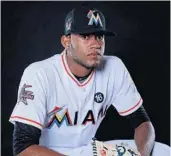  ?? CHRIS TROTMAN/GETTY IMAGES ?? Tayron Guerrero of the Marlins will be on Colombia’s team for the World Baseball Classic at Marlins Park.