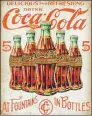  ?? PROVIDED TO CHINA DAILY ?? No wax tadpole: antique ad for Coca-Cola. The soft drink company discarded earlier attempts to render their product’s name into Mandarin, instead choosing Ke Kou Ke Le, or “to permit the mouth to be able to rejoice”.