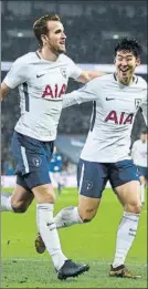  ?? FOTO: GETTY ?? Kane y Son, goleadores