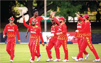  ?? THE HOUR
ICC ?? COMETH Bellerive Oval
. . . The Zimbabwe Chevrons will officially begin their T20 World Cup against Ireland tomorrow at