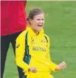  ??  ?? Australia bowler Jess Jonassen.
