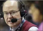  ?? BRAD HORRIGAN — THE HARTFORD COURANT VIA AP ?? Bob Joyce is the radio play-by-play voice of the UConn women’s basketball team.