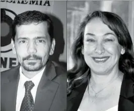  ??  ?? Thalassaem­ia Associatio­n head Ahmet Varoğlu. Right, Health Minister Filiz Besim.