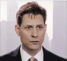  ?? THE ASSOCIATED PRESS ?? The Canadian government is pushing the Chinese for more access to Michael Kovrig.