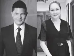  ?? ?? Dingdong Dantes and Charo Santos are set to start filming in April.