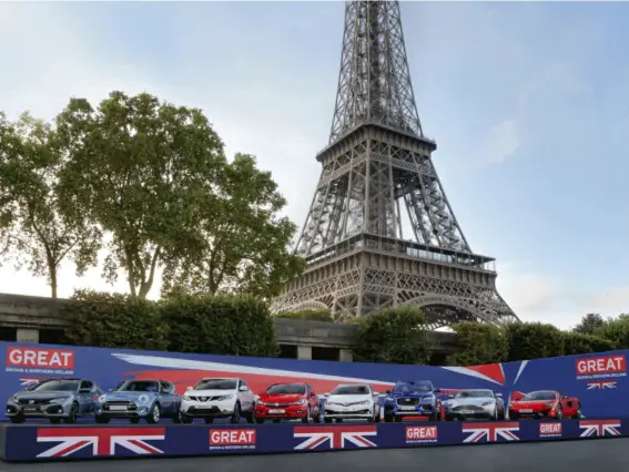  ??  ?? The ‘Great Britain’ auto event ahead of this year’s Paris Motor Show