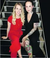  ??  ?? Ottawa-based Animal Justice executive director Camille Labchuk fronted a party staged by Vancouver Vegan Resource Centre founder Zoe Peled.