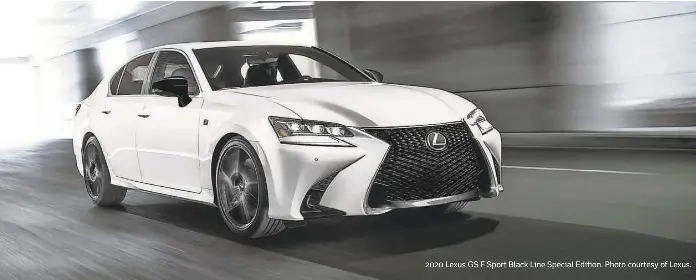 Lexus Gs F Sport Black Line Special Edition Boasts Best Ever Pressreader