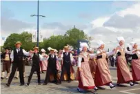  ?? (photo Claude Gloaguen) ?? Concarneau, le Festival des Filets Bleus.