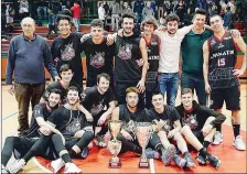  ??  ?? Favorita La Liomatic Perugia festeggia la Coppa Umbra e ora punta al titolo