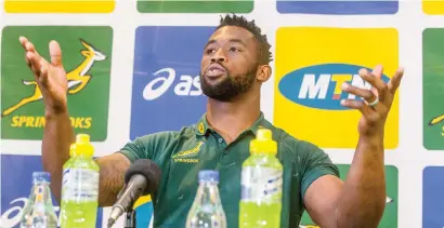  ?? Picture: Gallo Images ?? HAPPY. Captain Siya Kolisi is thrilled by the Springbok team named yesterday.