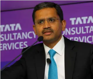  ??  ?? Rajesh Gopinathan, CEO, TCS