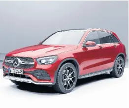  ?? CONTRIBUTE­D PHOTOS ?? COMPETITIO­N:
Mercedes-Benz GLC.