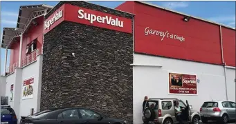  ??  ?? Garvey Group’s SuperValu outlet in Dingle.